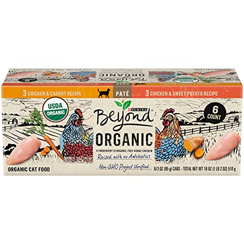 Beyond Purina Organic 3 oz. Cat Cans (6)