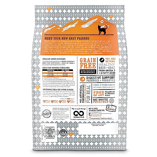 Chicken and Duck Recipe Cat Food, Grain Free