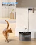 UIOOQ Cat Water Fountain with Ultra Silent Pump