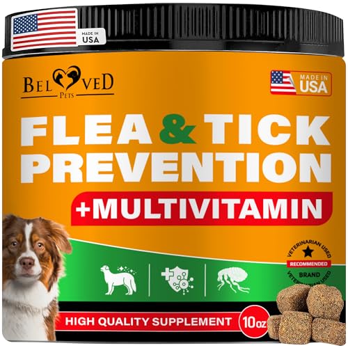 USA-Made Chewable Pills for Cats - Natural Flea Prevention