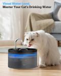 UIOOQ Cat Water Fountain with Ultra Silent Pump