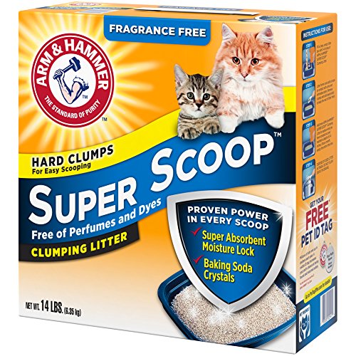 Arm & Hammer Super Scoop Litter, Fragrance Free