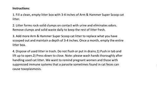 Arm & Hammer Super Scoop Litter, Fragrance Free