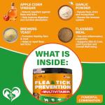 USA-Made Chewable Pills for Cats - Natural Flea Prevention