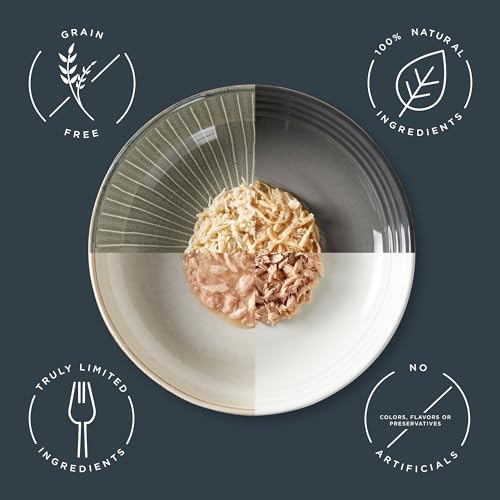 Natural Wet Cat Food, Grain Free, Fish Variety