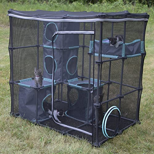Kitty City Mega Kit: Indoor/Outdoor Cat Furniture