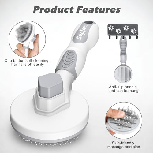 Premium Cat Grooming Kit | Brush, Clipper, Massage Brush