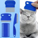 4-Piece Flea Lice Comb Set for Cats