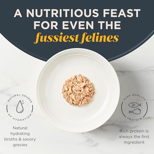 Natural Wet Cat Food, Grain Free, Fish Variety