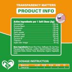 USA-Made Chewable Pills for Cats - Natural Flea Prevention