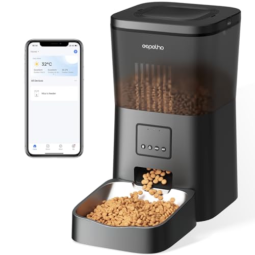 Smart WiFi Cat Feeder: Automate Feeding for Feline