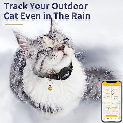 Luminous Airtag Cat Collar - Reflective GPS Tracker