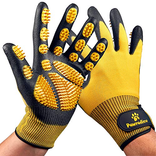 Cat Deshedding Gloves - Effective Hair Remover
