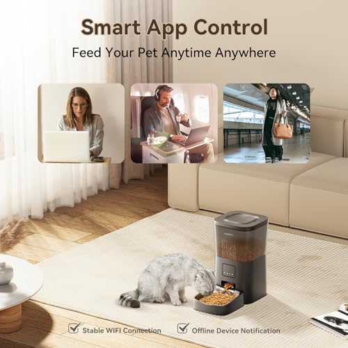 Smart WiFi Cat Feeder: Automate Feeding for Feline