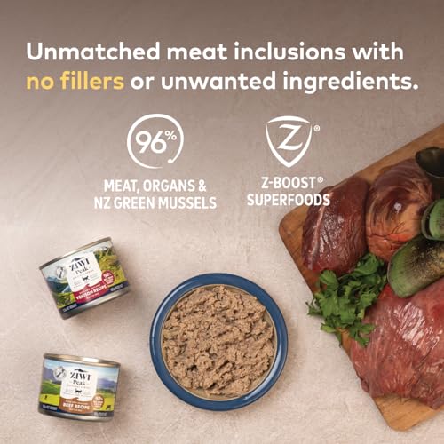 ZIWI Peak Canned Cat Food - Mackerel & Lamb Flavor