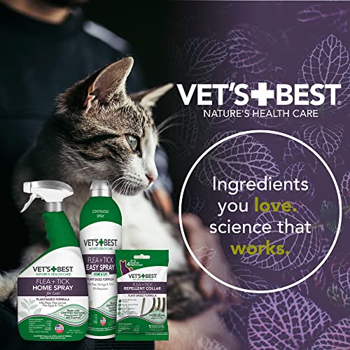 Flea & Tick Home Spray for Cats - Natural Formula