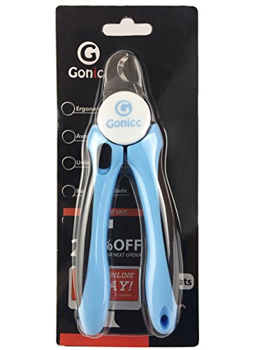 Dog & Cat Nail Clippers with Safety Guard - Professional Grooming Tool