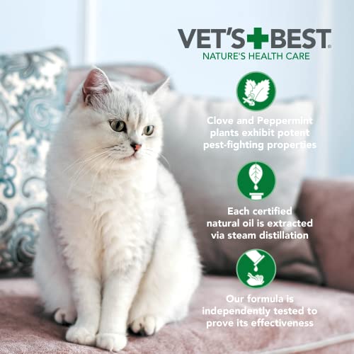 Flea & Tick Home Spray for Cats - Natural Formula