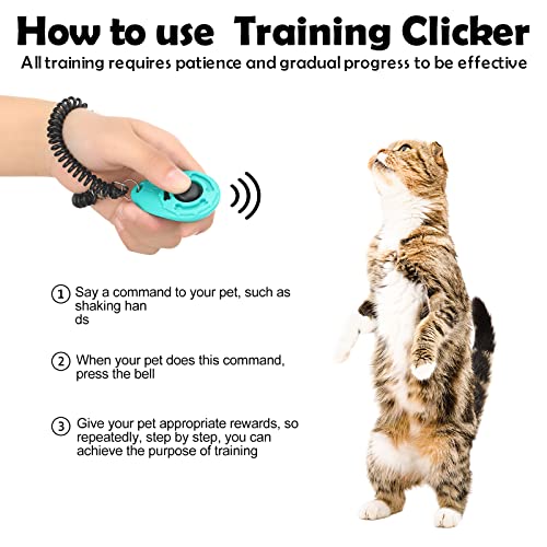 Cat Clicker Training Kit: Target Sticks & Clickers