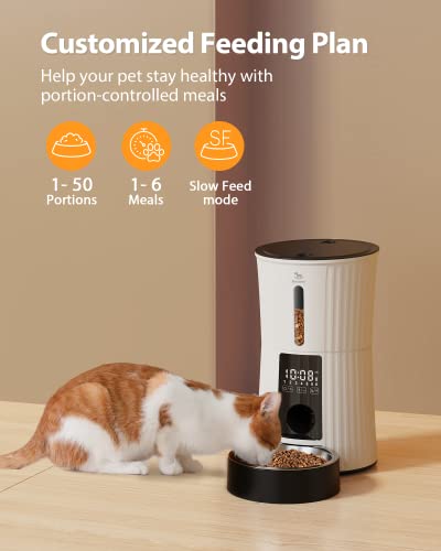 Automatic Cat Feeder - 4L Food Dispenser