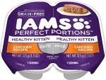 IAMS Healthy Kitten Chicken Pate, 24 Single Servings