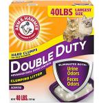 40lb Box Arm & Hammer Double Duty Clumping Litter