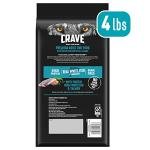 CRAVE Grain Free High Protein Cat Food, Fish & Salmon, 4lb. Bag