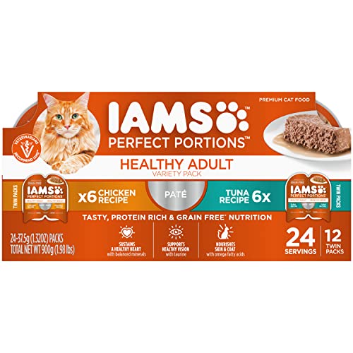 IAMS Healthy Adult Grain Free Wet Cat Food Variety Pack