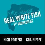 CRAVE Grain Free High Protein Cat Food, Fish & Salmon, 4lb. Bag