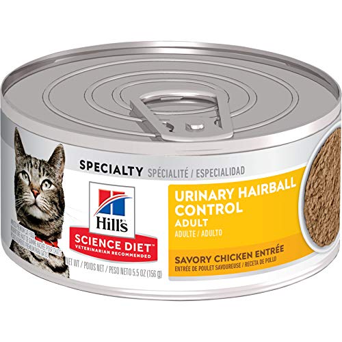 Science Diet Wet Cat Food, Urinary Hairball Control