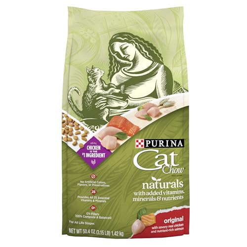 Purina Cat Chow Naturals Original - 4 Bags