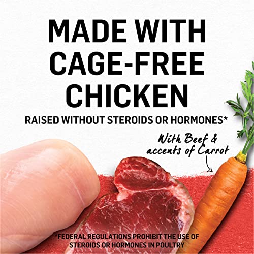 Cage-Free Chicken, Beef & Carrot Wet Cat Food - 3 oz