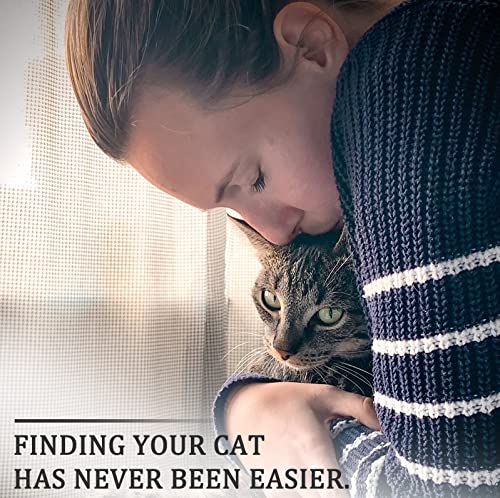 Reflective AirTag Cat Collar with GPS Tracker