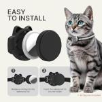 Reflective Cat Collar with Airtag Holder