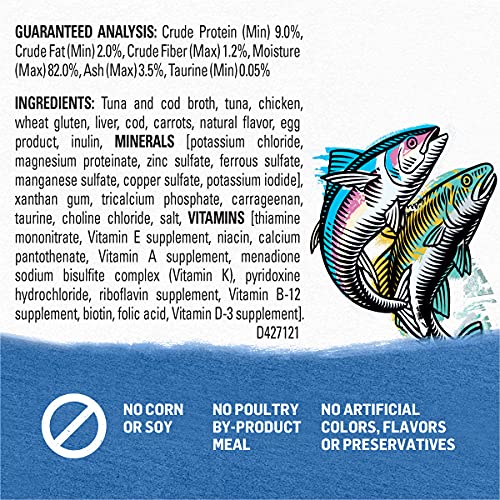 Purina Beyond Grain Free Wet Cat Food, Tuna & Mackerel Recipe - (12) 3 oz. Cans