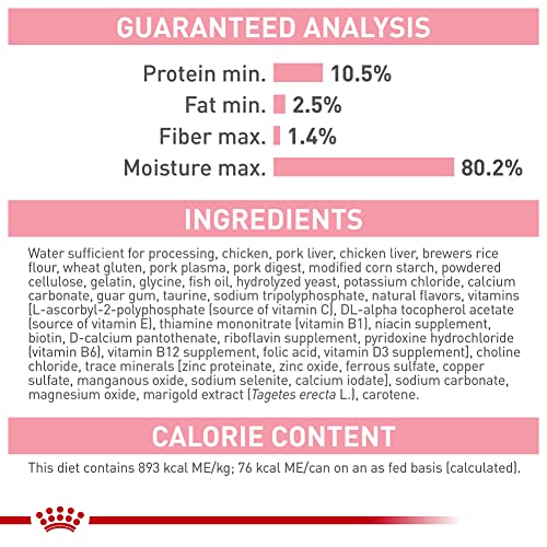 Royal Canin Kitten Gravy Cat Food, 3 oz (24 cans)