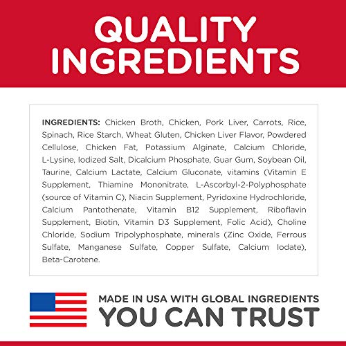 Hill's Science Diet Healthy Cuisine Roasted Chicken Cat Food - 24 Pack