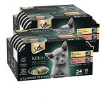 Sheba Kitten Paté Cat Food Trays (24 Count, 48 Servings)