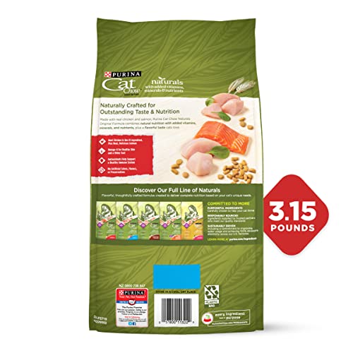 Purina Cat Chow Naturals Original - 4 Bags
