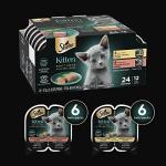 Sheba Kitten Paté Cat Food Trays (24 Count, 48 Servings)