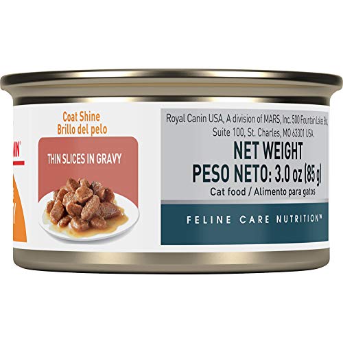 Royal Canin Hair & Skin Care Cat Food, 24 cans