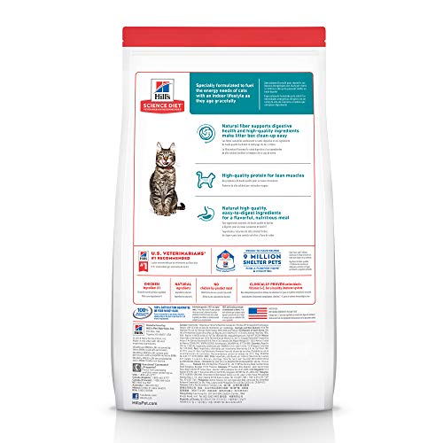 Hill's Science Diet Indoor Cat Food, Chicken Recipe