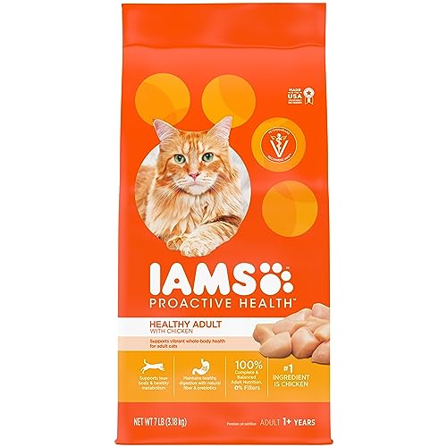 IAMS PROACTIVE Healthy Chicken Cat Kibble, 7lb Bag
