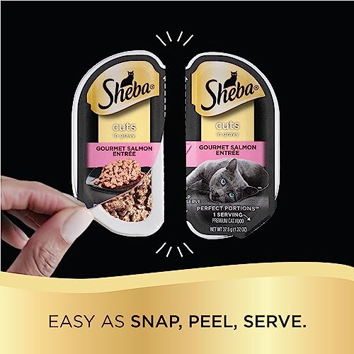 SHEBA PERFECT PORTIONS Adult Wet Cat Food Trays (24 Count)