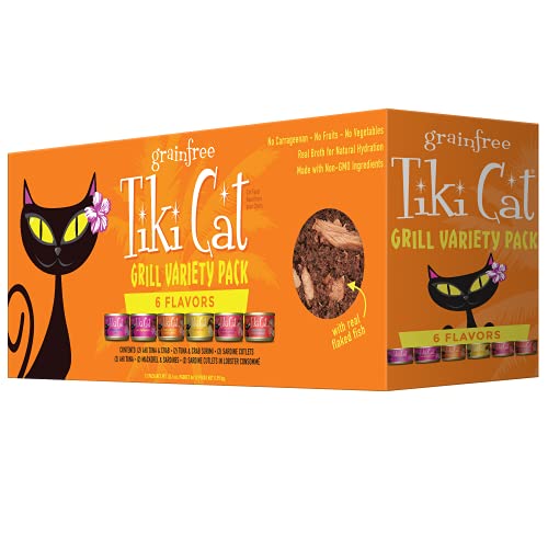 Tiki Cat Grill: Tuna & Crab Surimi, High-Protein