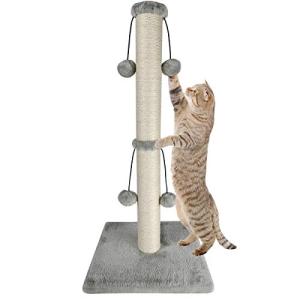 29'' Cat Scratching Post with 4 Toy Balls