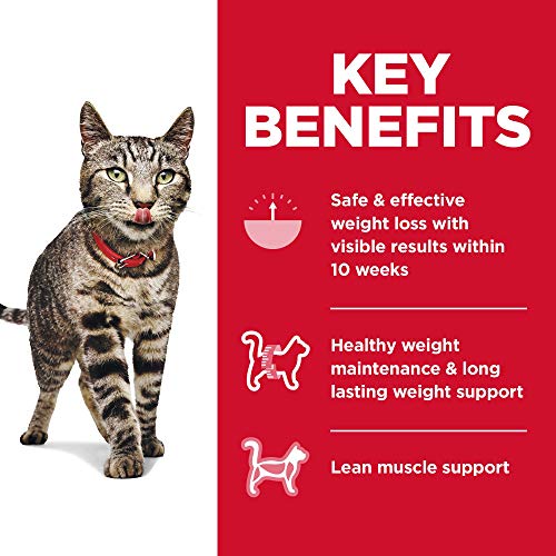 Hill's Science Diet Adult Cat Food, Perfect Weight, Chicken Recipe