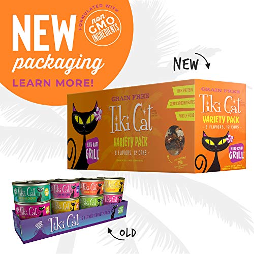 Tiki Cat Grill: Tuna & Crab Surimi, High-Protein