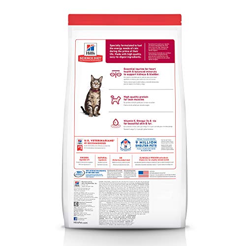 Hill's Science Diet Adult Cat Food, Chicken, 7lb