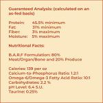 Freeze-Dried Raw Food Diet for Cats, 2-Pack, Beef